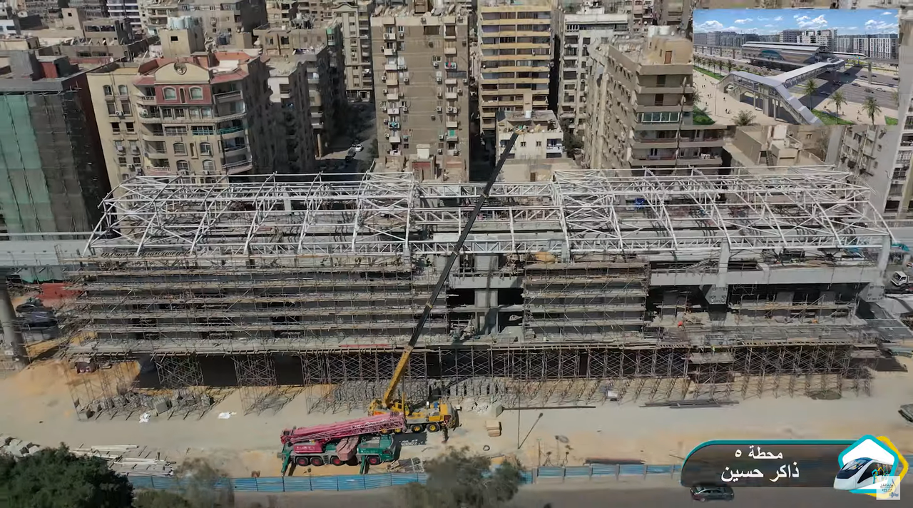 مصر تطلق اسم ثالث رئيس للهند على محطة مونوريل