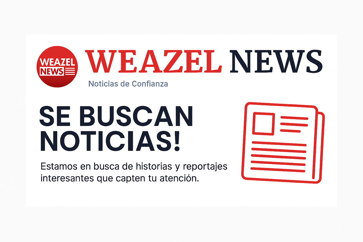 ¡Weazel News está en busca de noticias reales y urgentes! 