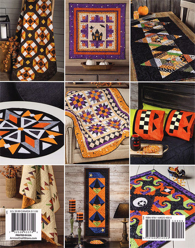 Spooktacular Halloween Quilting Book by Annie's 9781640254503 - Quilt in a Day Patterns