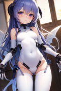 18096-3559996335-hanyuu, ((loli)), blush, long hair, Beautiful eyes, bangs, cowboy shot, standing, (