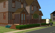 Tudor Town Houses - No CC Sims2-EP9-2020-04-14-11-21-01-03