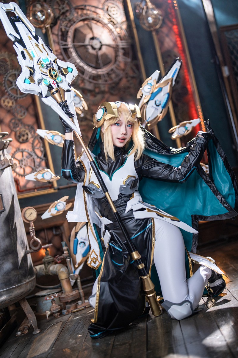 切切Celia 长发公主 Rapunzel Cosplay 写真 67P+1V插图