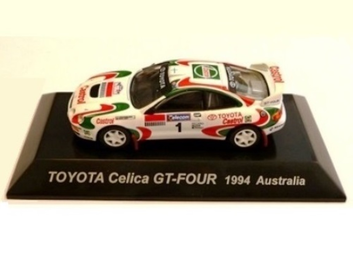 Wow Extremely Rare Toyota Celica Gt4 St5 Kankkunen 1994 Wrc 1 64 Cm S Kyosho Ebay