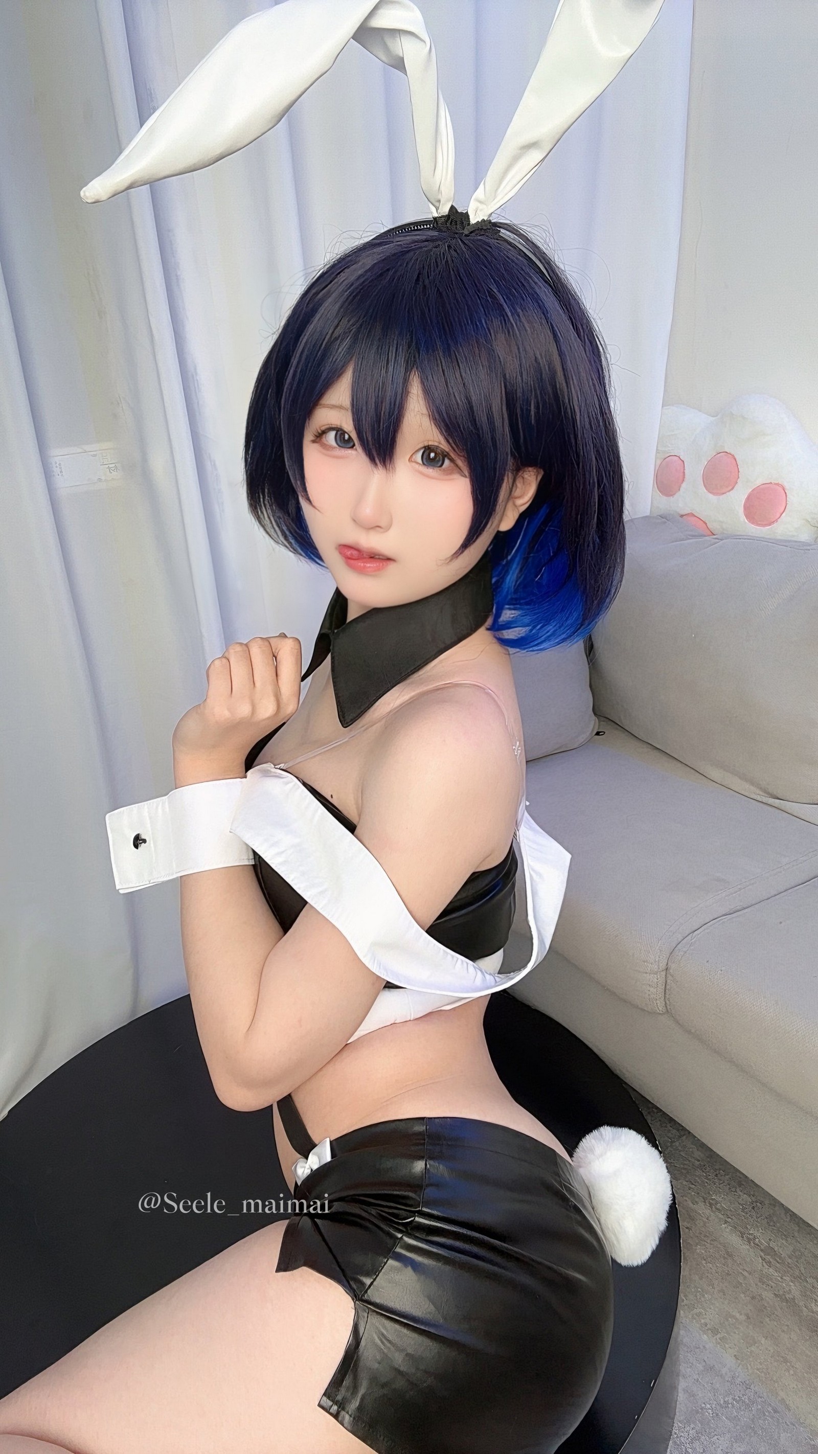 Seele麦麦兔女郎希儿 Cosplay 写真集｜崩坏3高质量高清图包（83P-147.3M）插图6