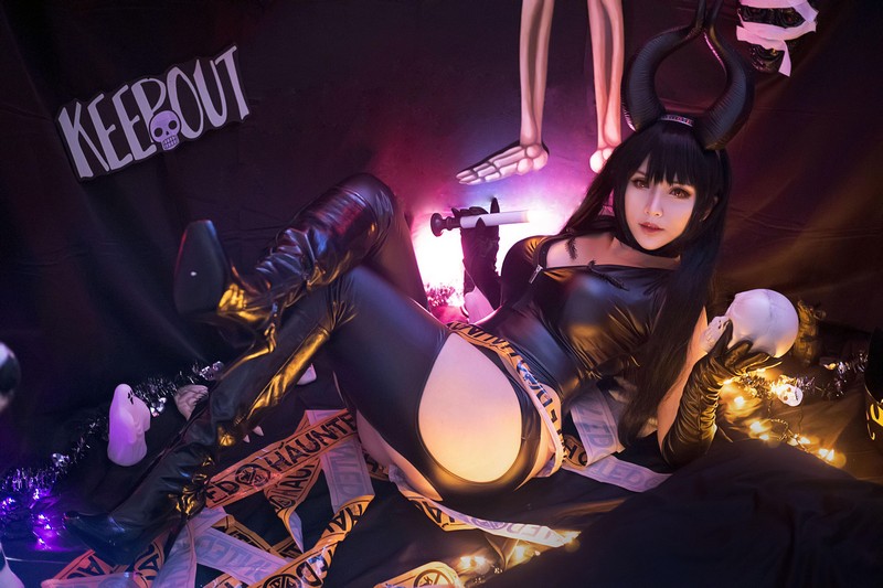 Hana Bunny 恶魔少女 Cosplay写真｜Demon Girl 高清图片合集[8P-18.3M]插图5