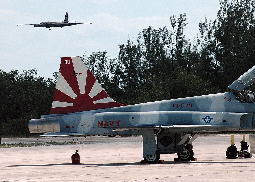 F-20, Freedom, 1/48 U-2-S-and-F-5-F-VFC-111-at-NAS-Key-West-2008