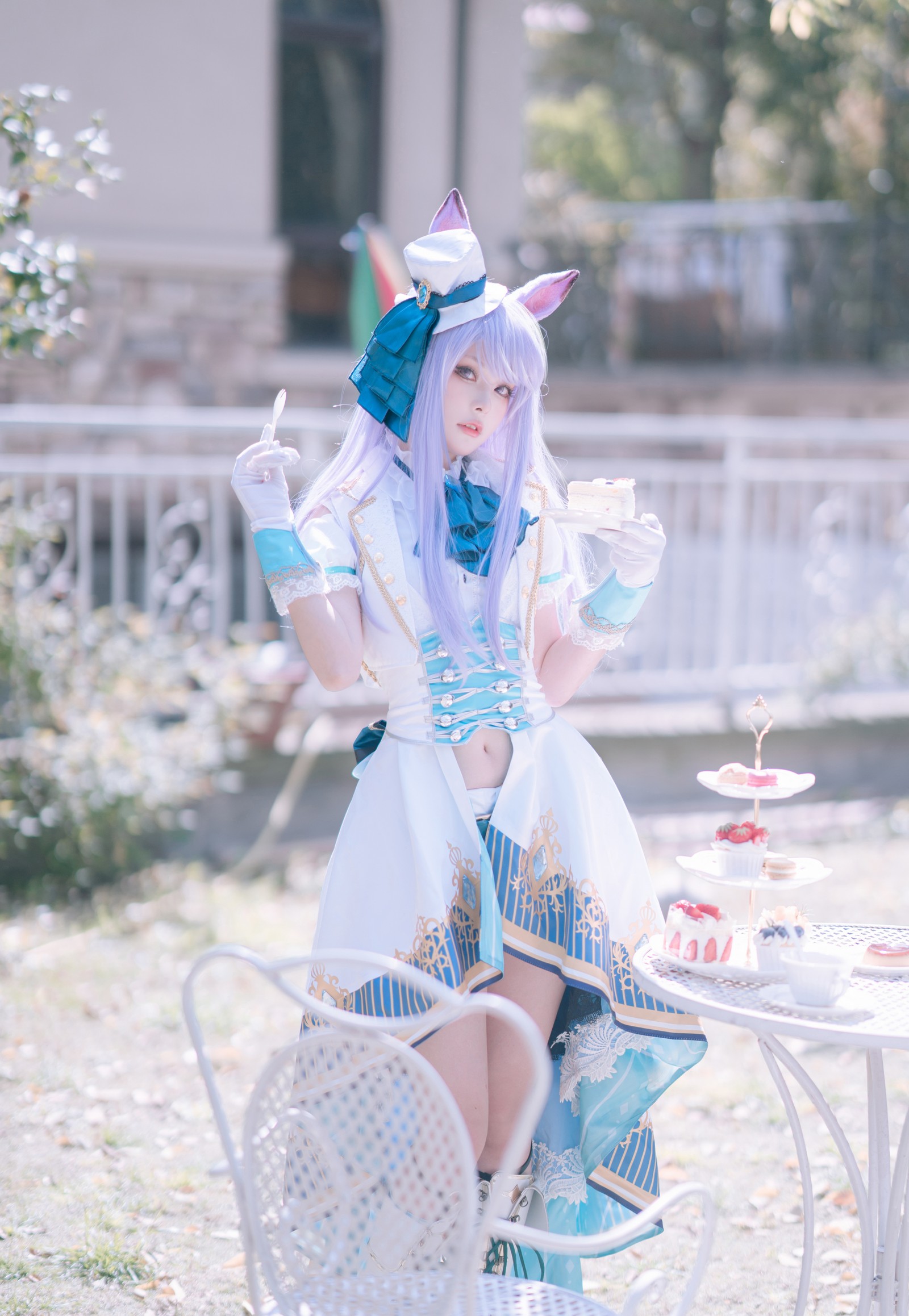 w百合欧皇子w 目白麦昆决胜服写真集 – 赛马娘COS 高清图 [18P-123MB]插图