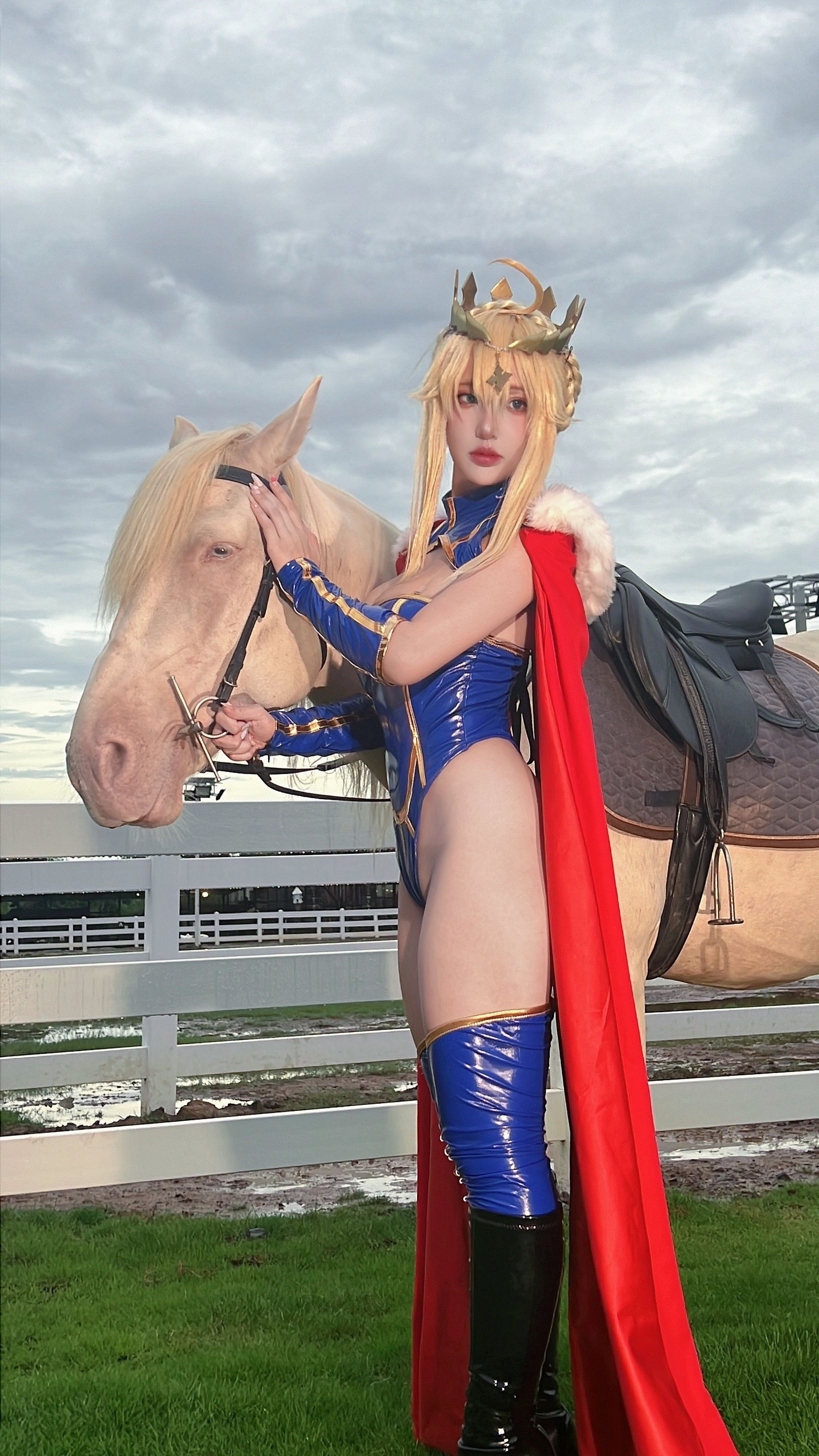 Puy Puy – Artoria Lancer Fate/Grand Order Cosplay 写真+视频（180P+22V-496MB）插图