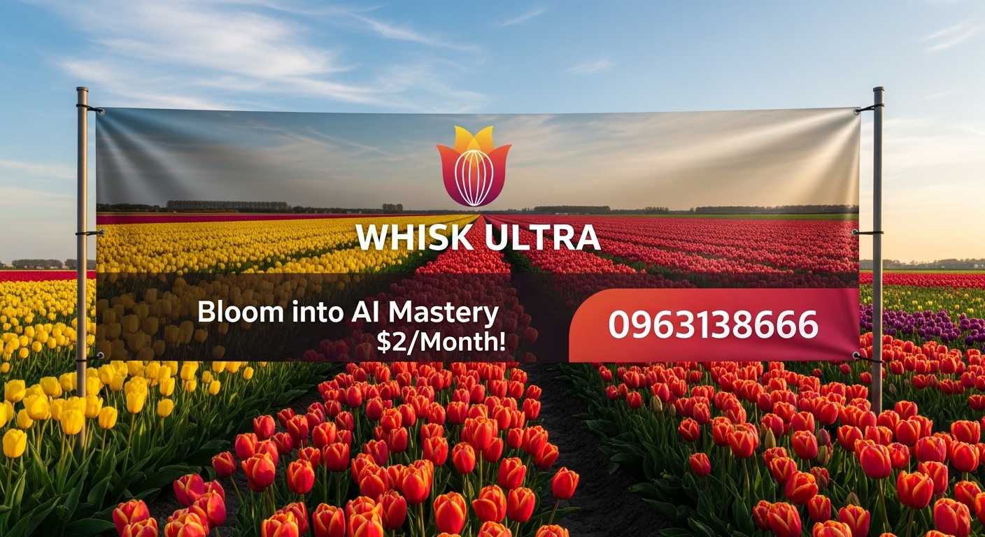 discount whisk ultra ai video