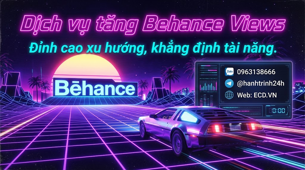 tăng behance views nhanh chóng dành cho designer