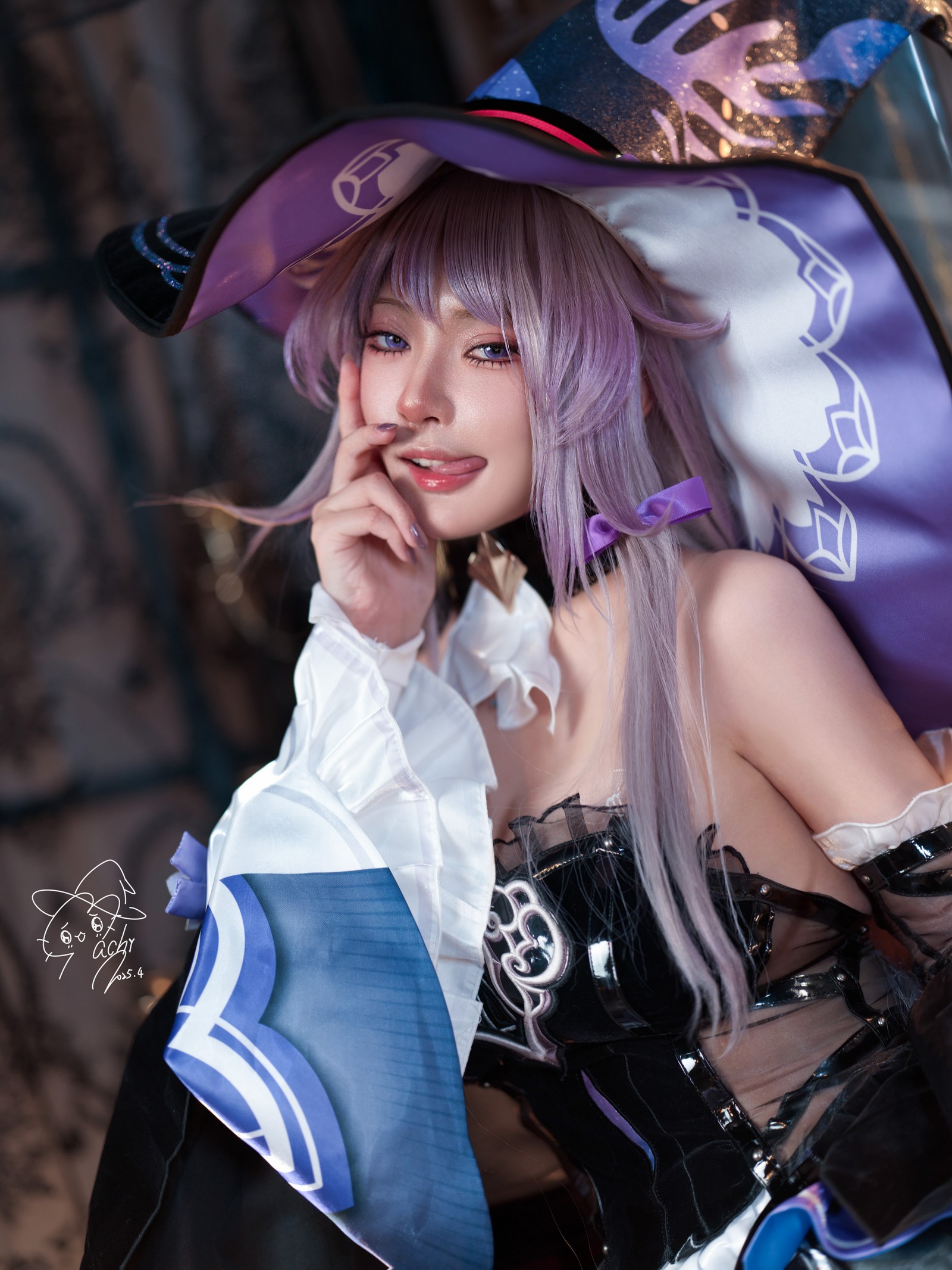 Machi马吉 大黑塔Cosplay写真｜The Herta 星穹铁道主题高清图集（71P-121MB）插图2