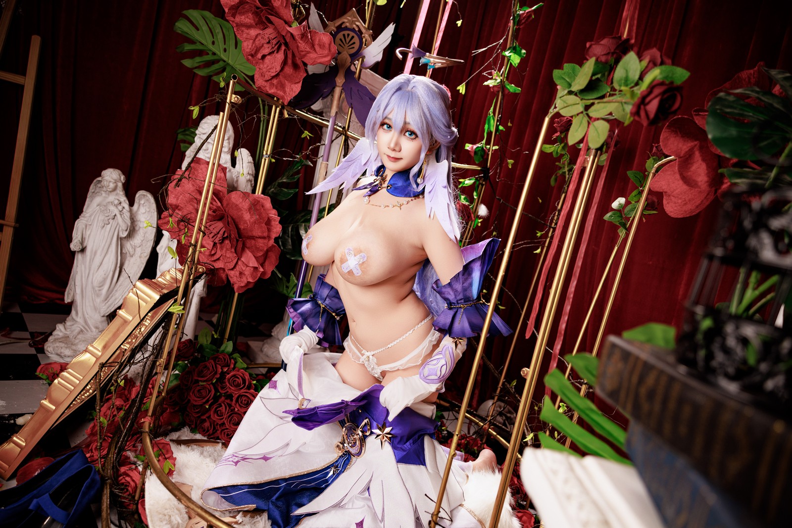 阿雪雪写真崩坏星穹铁道·知更鸟Cosplay图集（90P+1V / 1.04G）高清写真插图