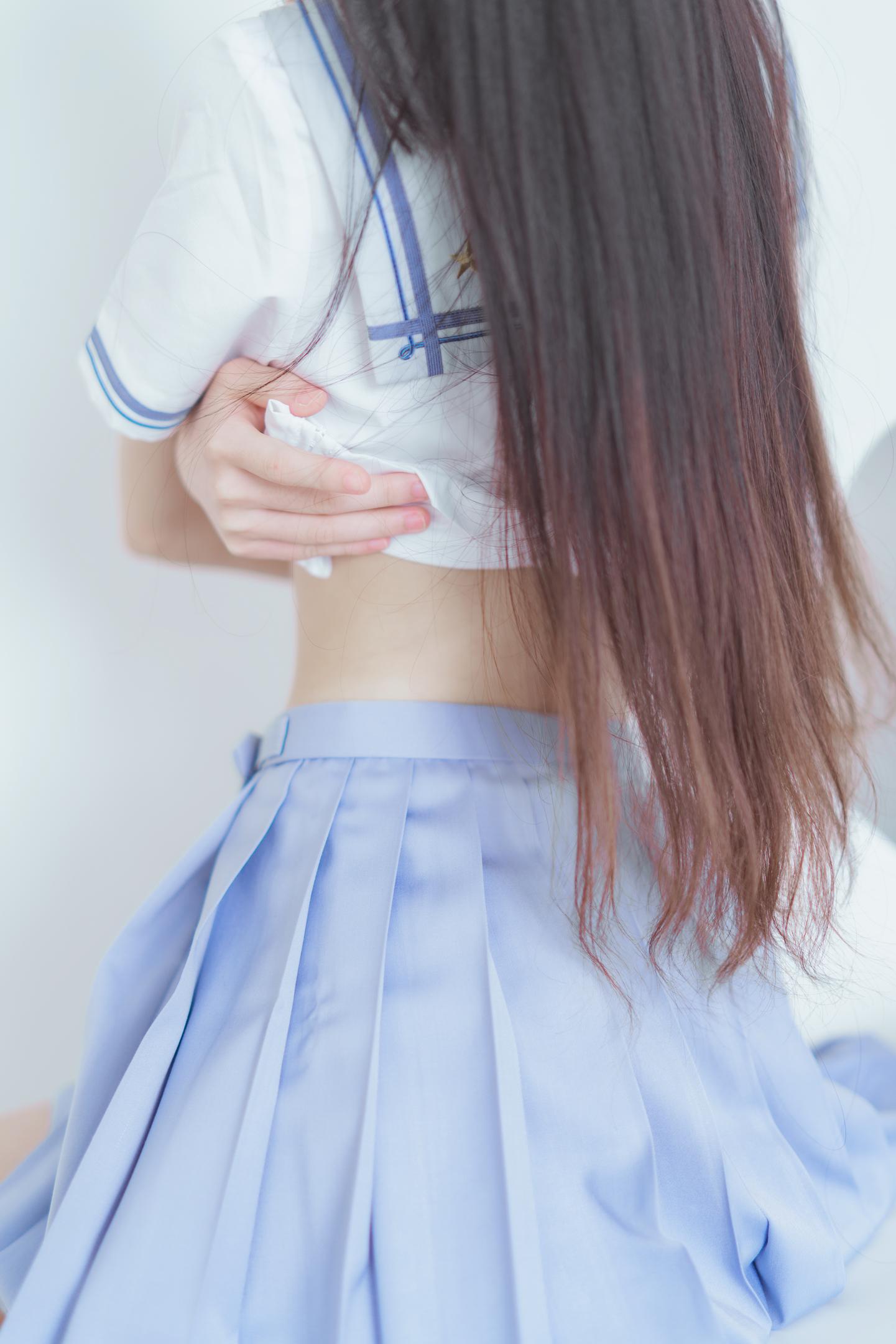桜桃喵 NO.062 桜桃未熟2 黑丝校服 46