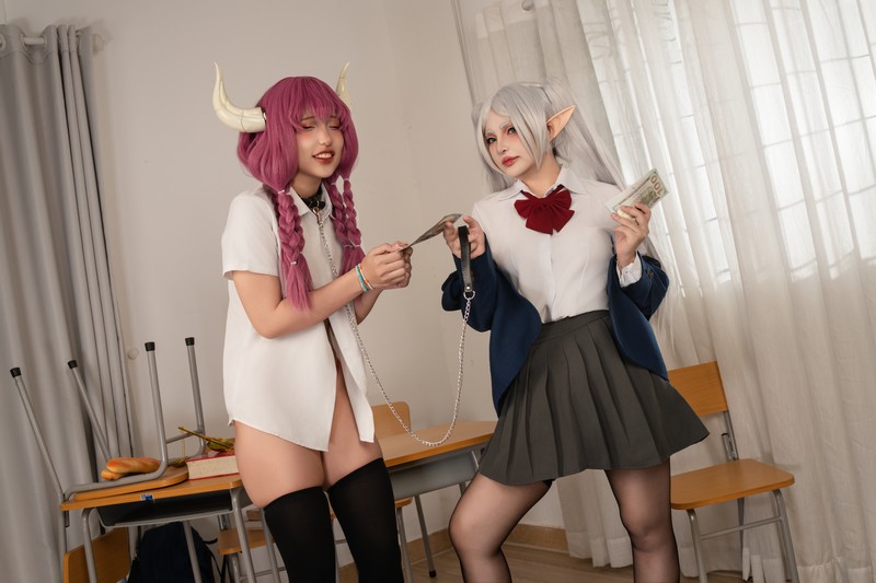 MiMi Chan 芙莉莲 Frieren Cosplay 联动写真图集【41P-424.4M】插图3