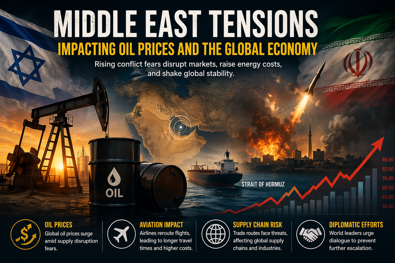How Middle East Tensions Affect Oil Prices and the Global Economy Middle East tensions and global impact