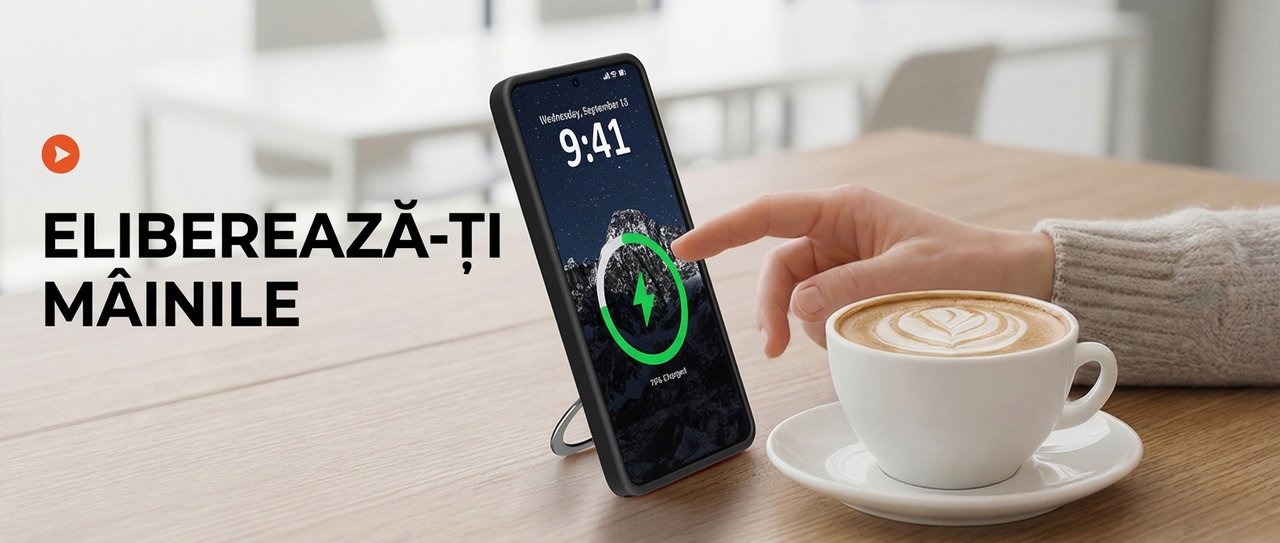 Husa pentru Samsung S26 Ultra DaDen® Silicon MagSafe Ring, Inel de Prindere, Incarcare Wireless, Protectie Camera, Antisoc, Protectie Premium, Negru 9D0 XChv TFSs76Qk X7f7h A QNFZ8uj FQNKLWpw Y5V 7gg cover