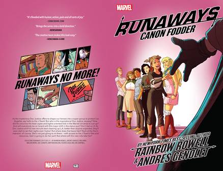 Runaways by Rainbow Rowell v05 - Cannon Fodder (2020)