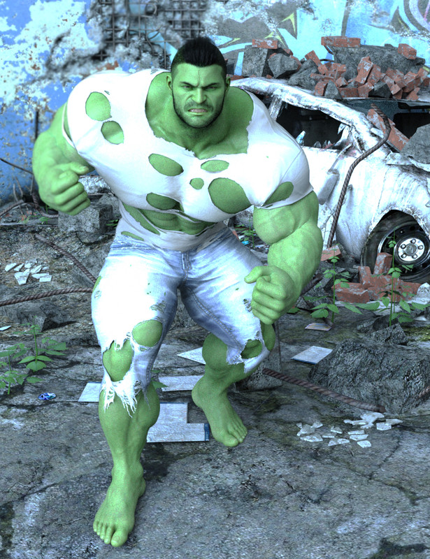 Amazing Heroes Poses for Genesis 9, 8.1, 8, and 3 Males Vol 4