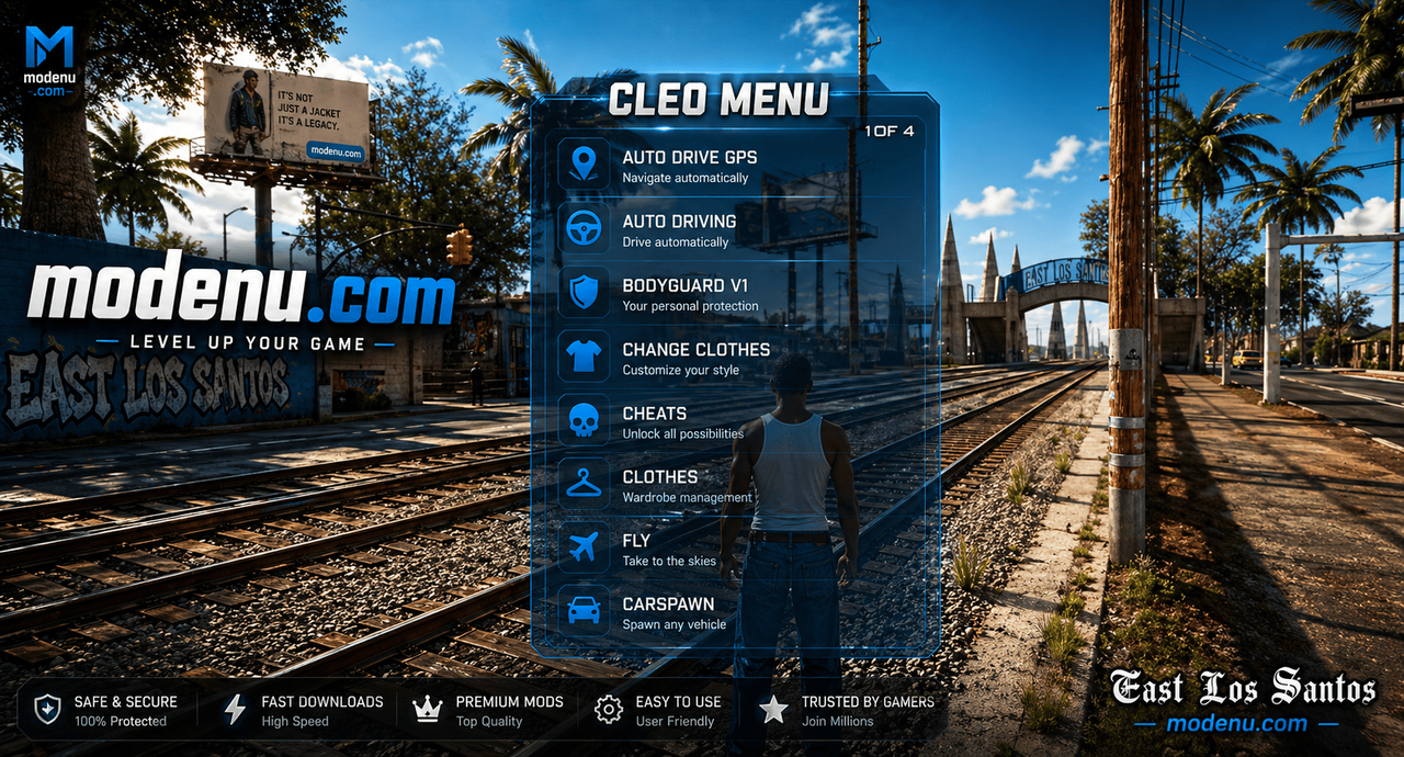 GTA San Andreas Mod Menu screenshot 2