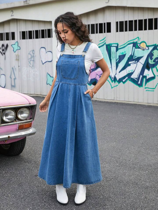 Styling a Denim Dress