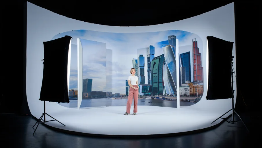 Фотосъемка циклорама город