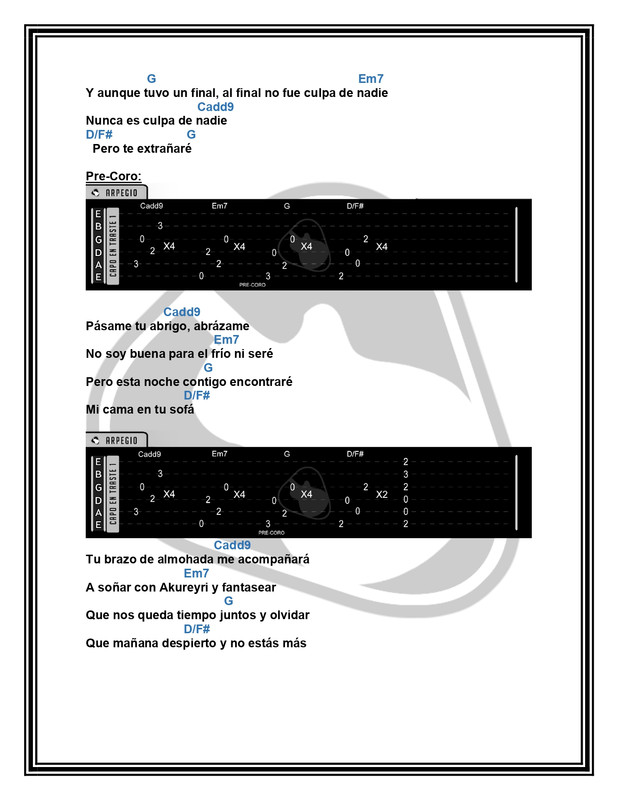 Akureyri Sebastian Yatra Aitana Letra y Acordes by MUSICTUTORIALS_page-0004