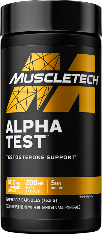 AlphaTest von MuscleTec, natürlicher Testosteron * Booster
