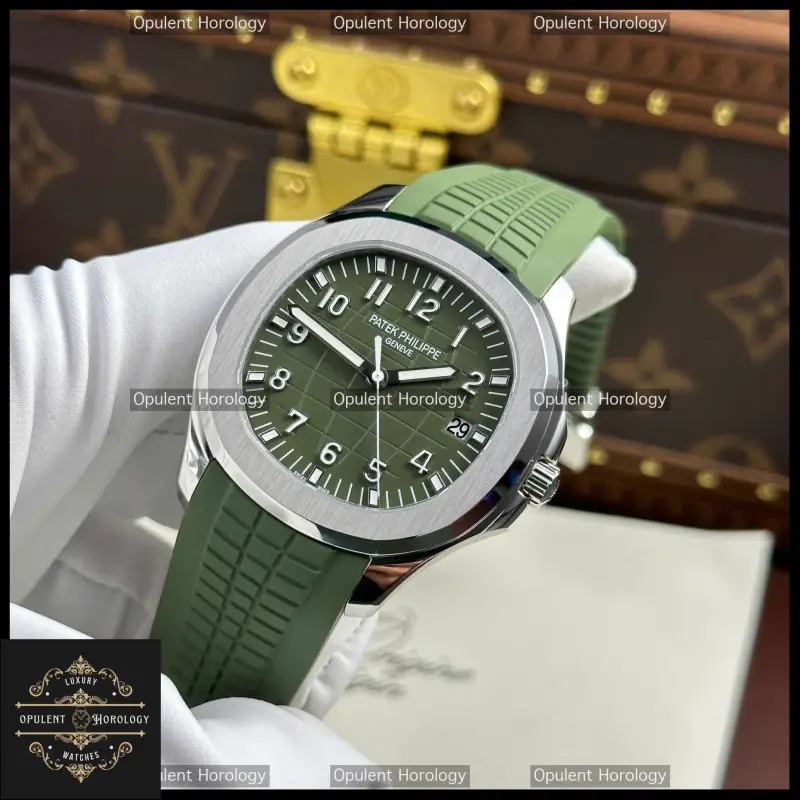 Patek Philippe Aquanaut 5168G Replica 42.2mm White Gold Look Caliber 324SC Movement