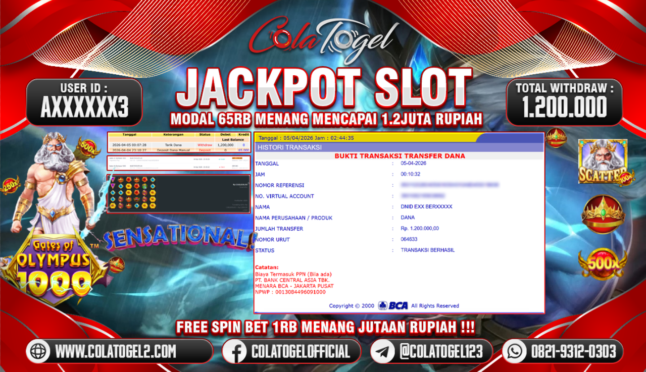 JACKPOT SLOT GACORR!!