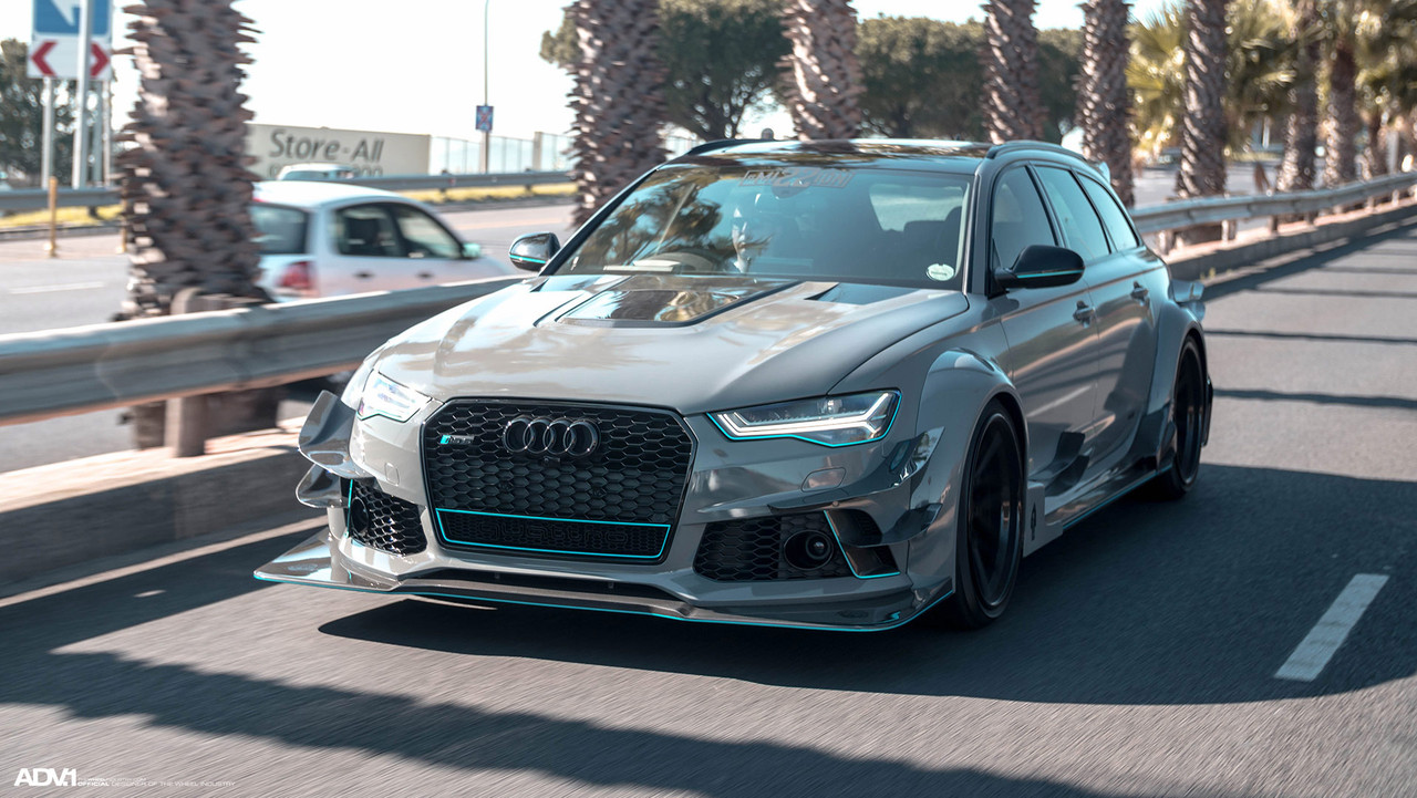 Audi RS6 Avant on ADV.1 Wheels (4)