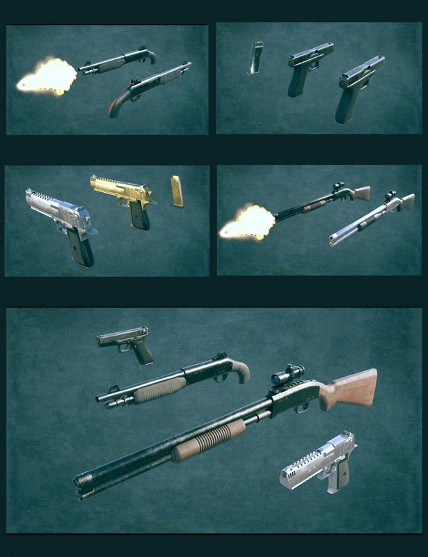 Gangster Weapons 01