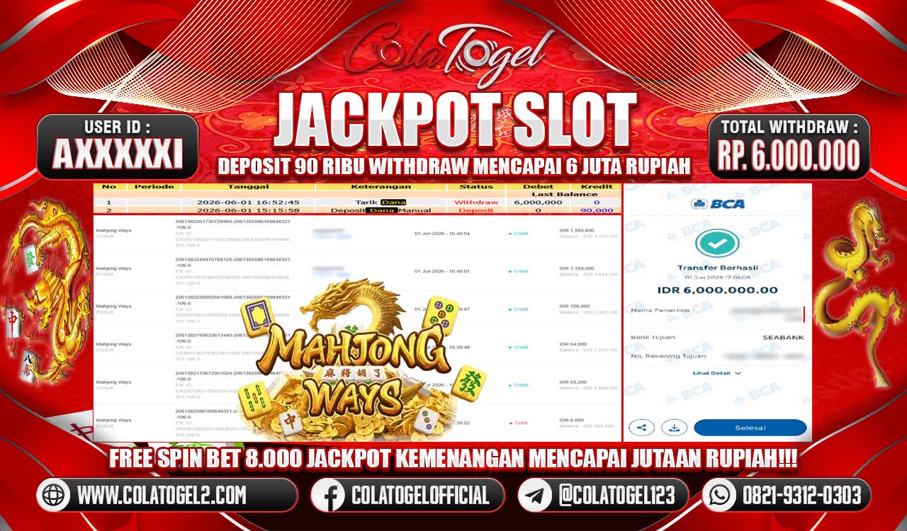 JACKPOT SLOT GACOR!!