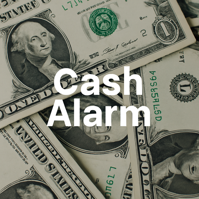 Cash Alarm App Screenshot Cash Alarm App Interface
