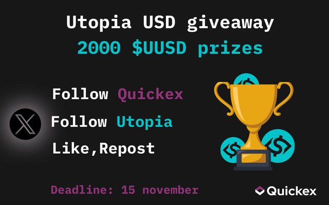 🎁Quickex.io - 2000 $UUSD GIVEAWAY 🎁 in Cryptocurrency Advertisements_photo-2024-10-21-18-09-58