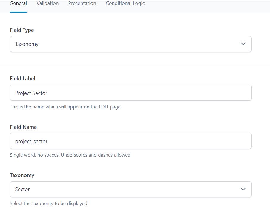 ACF Project Sector 1