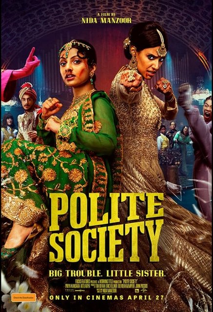 Miłe towarzystwo / Polite Society (2023) MULTi.2160p.MA.WEB-DL.DV.HDR.HEVC.DTS-HD.MA.5.1.DD5.1-K83 ~ Lektor i Napisy PL