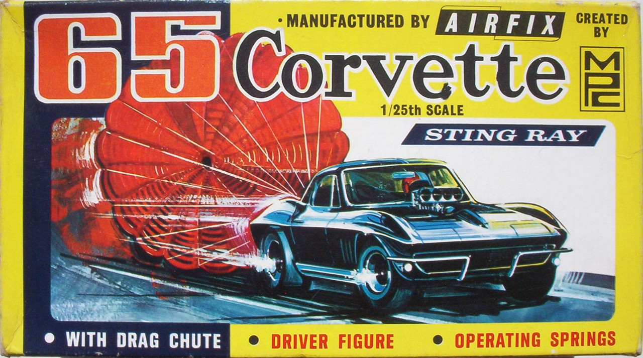 Airfix 25 65 Corvette Stingray