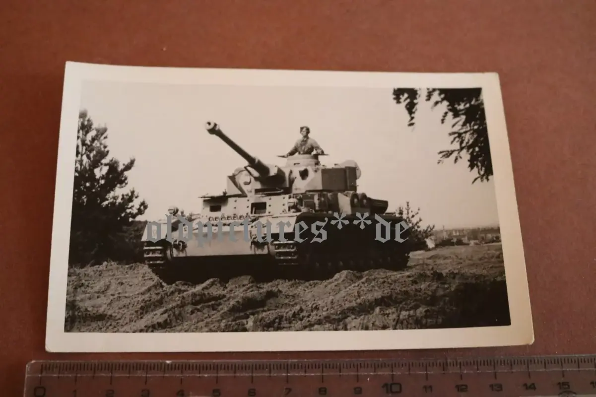 tolles altes Foto - Panzer IV Ausf. D - Fahrschule (7)