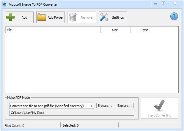 Mgosoft Image To PDF Converter v.8.8.0