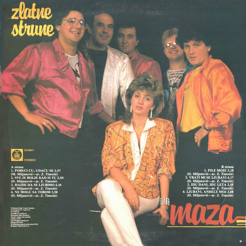 Biljana Petkovic Maza 1987 z