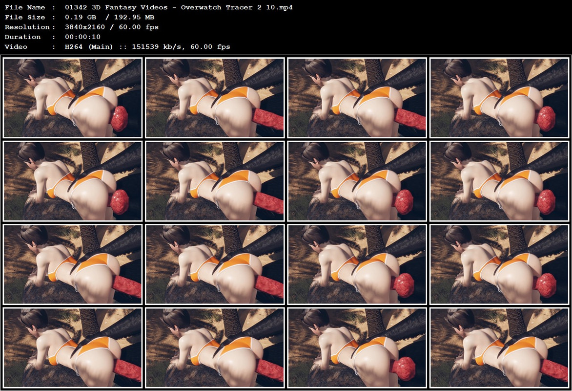 01342 3D Fantasy Videos - Overwatch Tracer 2 10.mp4