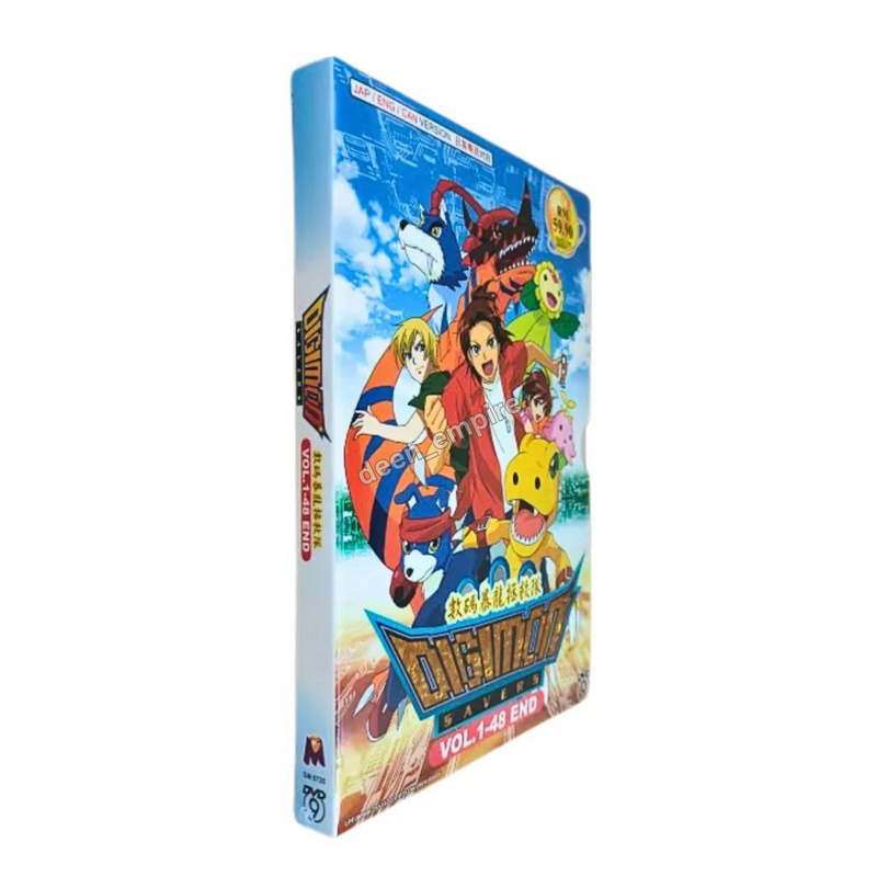 DVD Anime Digimon Savers (Data Squad) TV Series Vol. 1-48 English