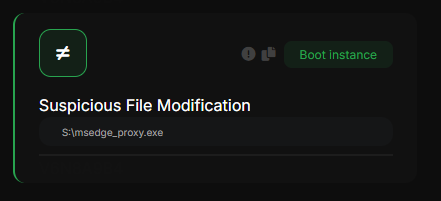 Suspicious File Deletion Execution Modification detection screenshot