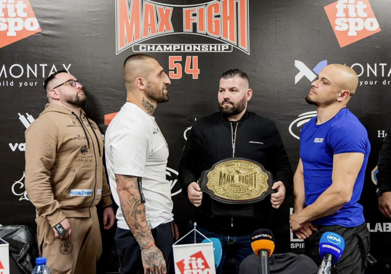 Григор Саруханян и Борис Велев подписаха официално договор за MAX FIGHT 54