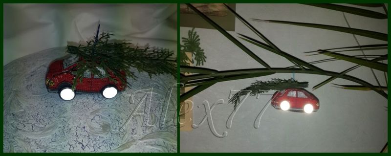 красная машинка 800