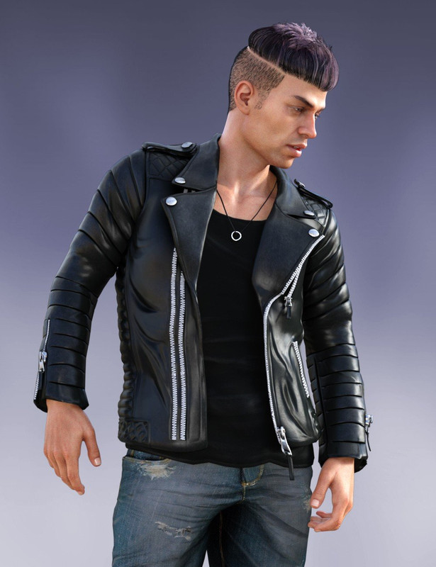 Pop Star Outfit and Hair for Diego 8 and Genesis 8 Male s