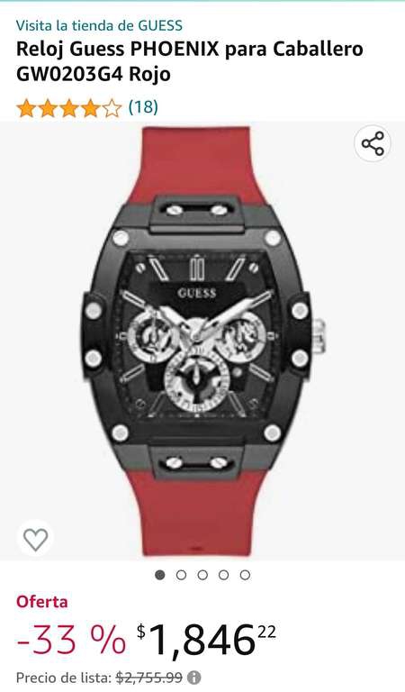 Amazon: Reloj Guess Phoenix 
