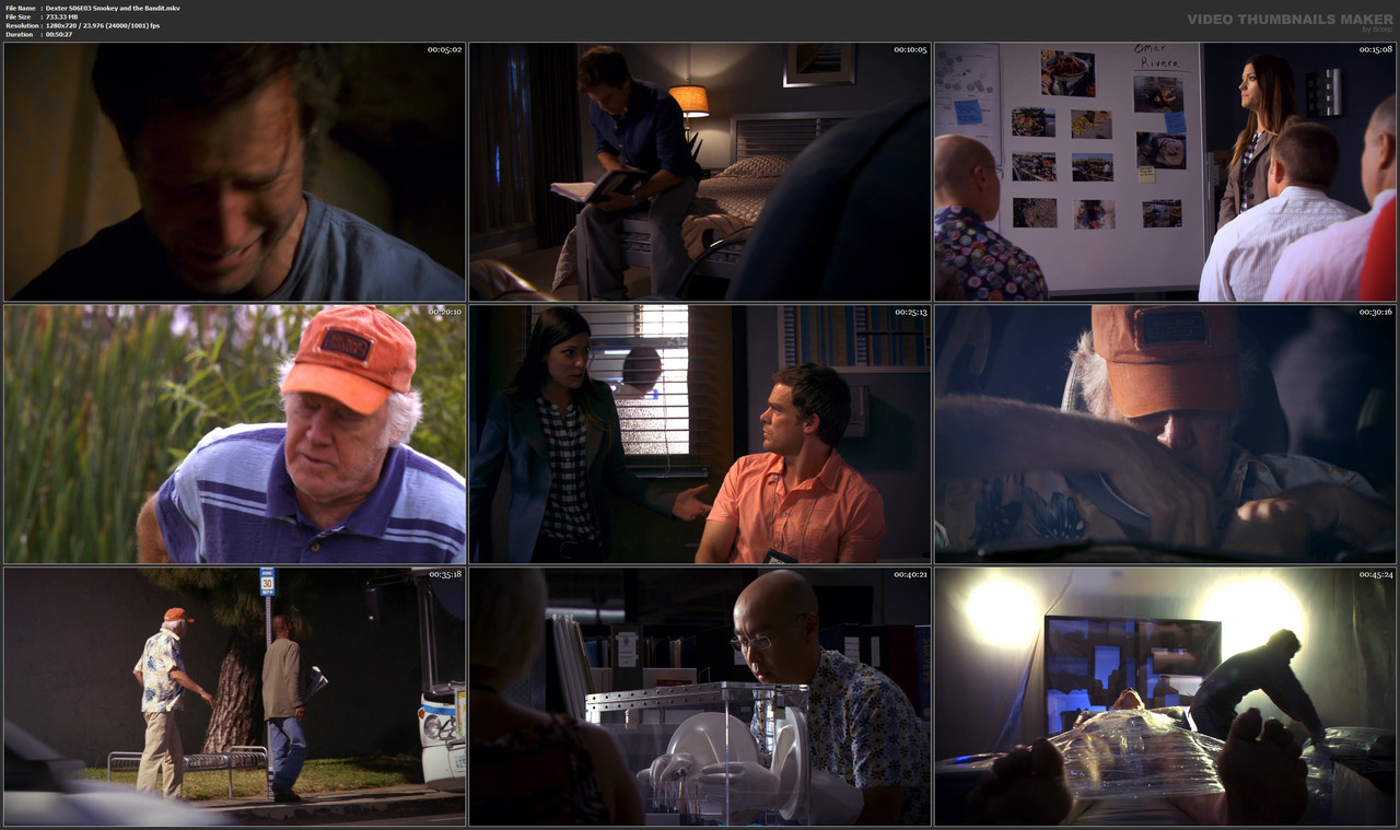 Dexter S06E03 Smokey and the Bandit.mkv