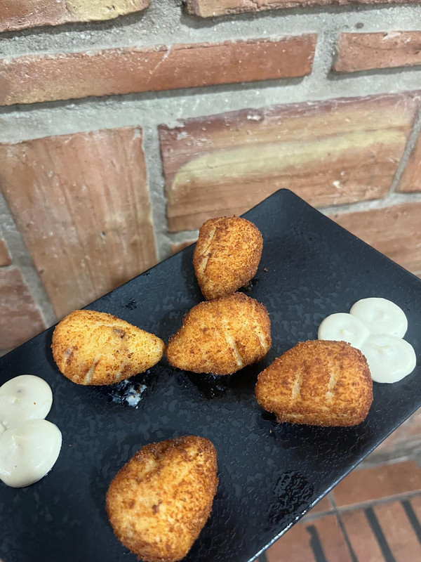 Croquetas de jamón (1/2 ración)