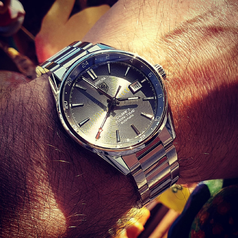 Tag Heuer Carrera Twin Time 41mm Caliber 7 WAR2012620 (1)